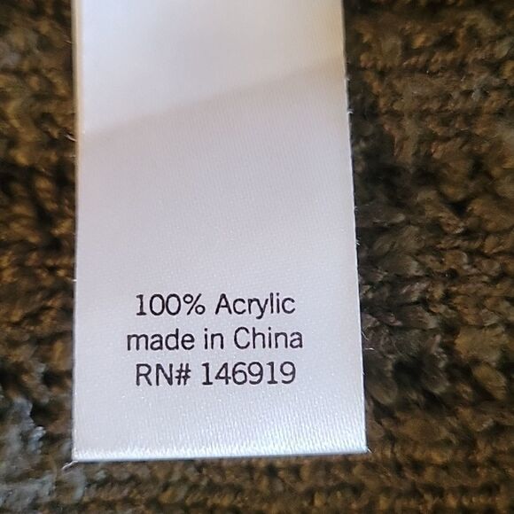 Green Crop Sweater Sz. M - Picture 5 of 6